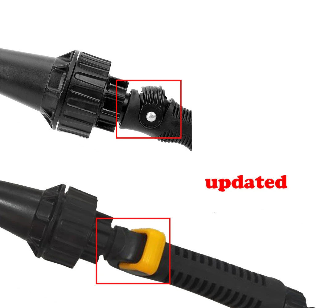 Water-powered rotary cleaning brush for effective car, outdoor, and household cleaning