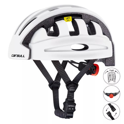 Cairbull FIND 2019 Folding Cycling Helmet in various colors with ventilation holes