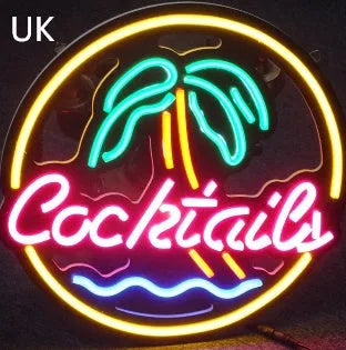 LED coffee neon billboard sign with bright colours and PVC shell for bar and shop decoration.