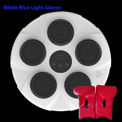 Wall-mounted smart boxing trainer with ABS construction and decompression fight sandbag design