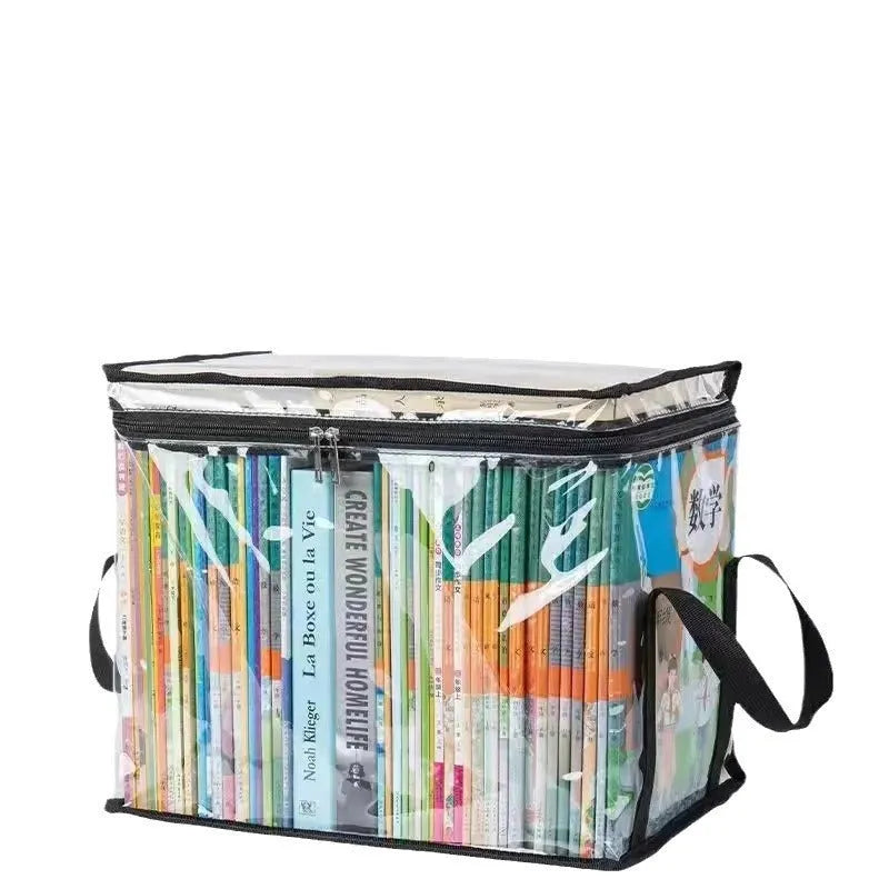 Black or white foldable buggy bag with transparent panels and 24-litre capacity