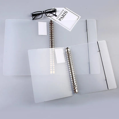 A5 and B5 26-hole horizontal line refill pad for looped ring binders