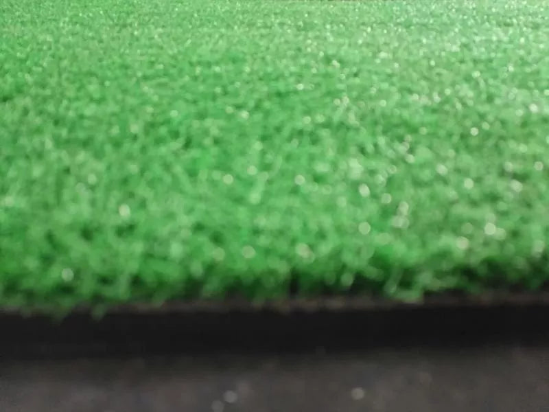 Golf Swing Practice Ball Mat with rubber and nylon construction, 15mm thickness