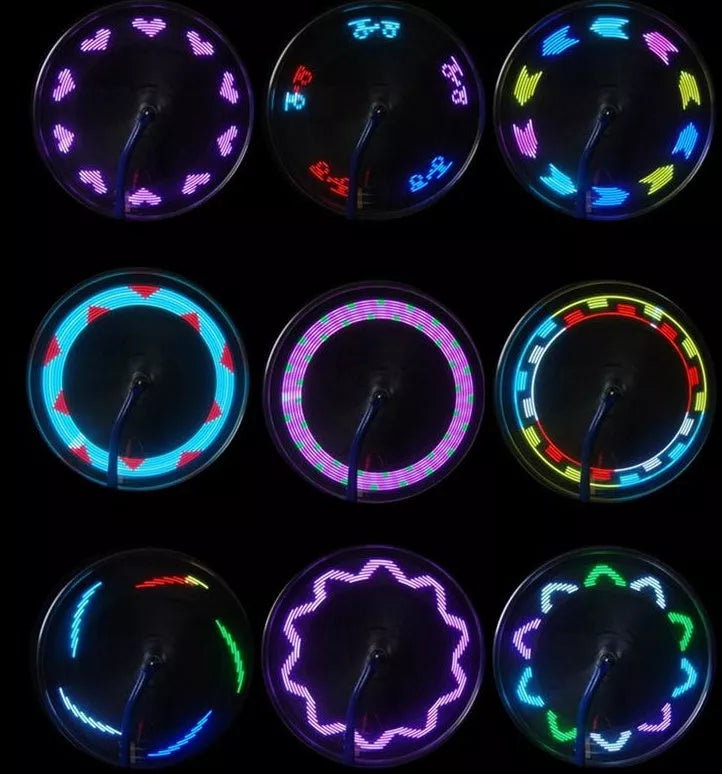 14 LED Motorcycle Bike Light with 32 mode changes for enhanced visibility