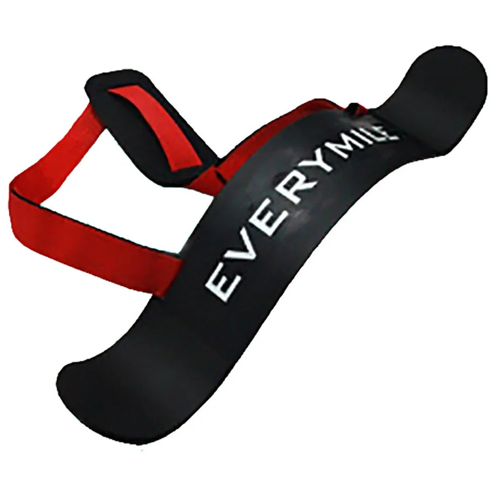 Black aluminium alloy dumbbell curling support plate with 15cm diameter and 2.5kg weight