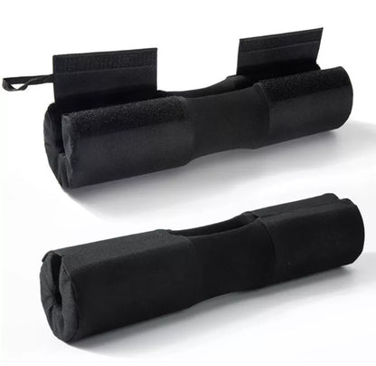 Black Shoulder and Neck Barbell Sponge Cover for weightlifting and squats