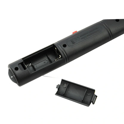 Portable black electric mosquito swatter with 3V grid, 20 cm foldable design for insect zapping