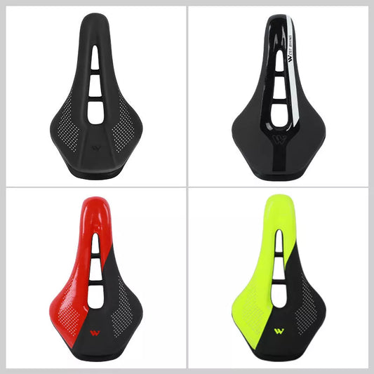 Lightweight hollow design bicycle seat for mountain and road bikes