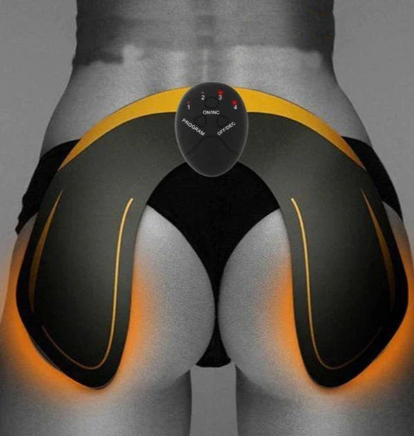 Electro-Muscle Stimulating Buttocks Toning Massager with 15 customizable massage modes for targeted fat reduction and muscle toning