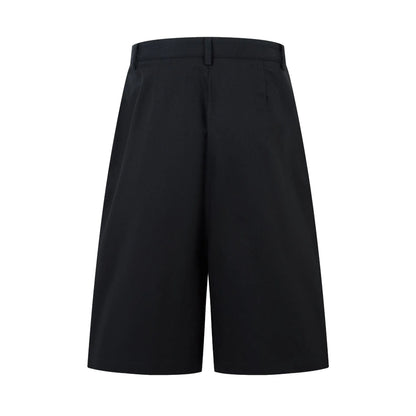 Retro style wide leg straight denim trousers in black and green colours on size chart