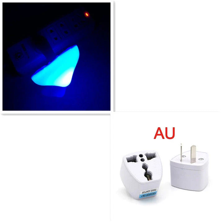 Cozy Bedroom LED Night Light with Motion Sensor - Warm, Energy-Efficient Lighting for Relaxation