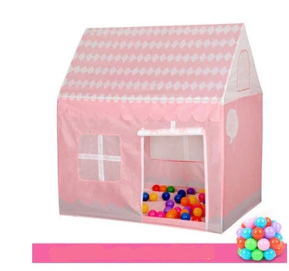 Children's play tent with transfer printing decoration measuring 120cm wide by 120cm deep by 110cm high