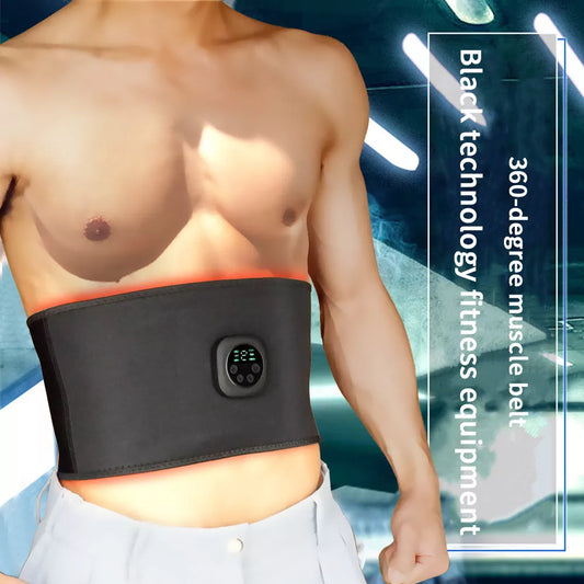 Smart Digital Display EMS Fitness Belt with adjustable intensity levels