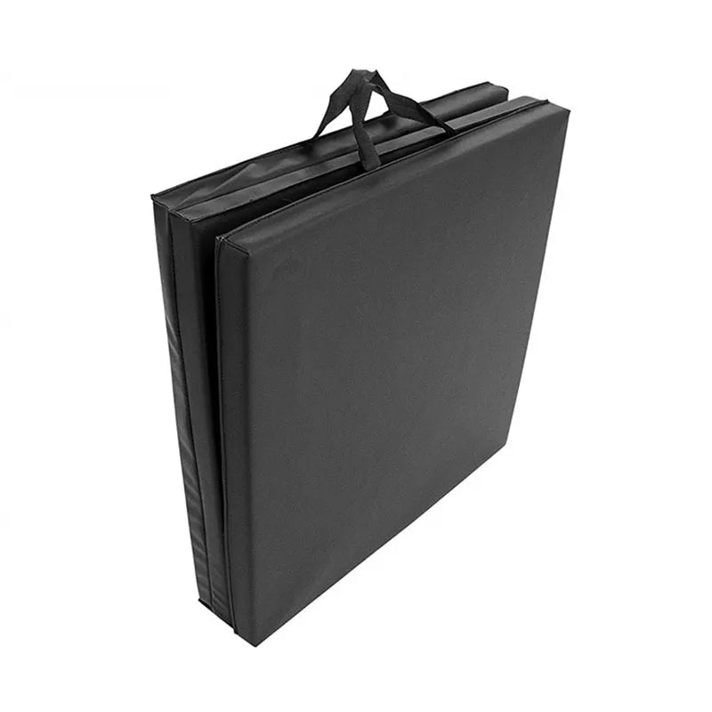 Tri Fold Sports Gym Mat with PU and soft sponge construction for workouts