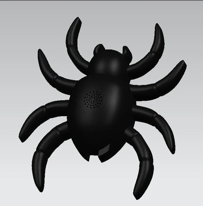 Simulation spider children's toy with 196mm leg span showing realistic arachnid design and movement mechanism