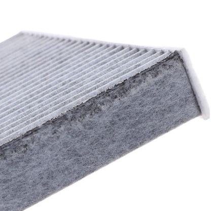 Grey air conditioning filter element grid for Geely cars, dimensions 215x210x30mm