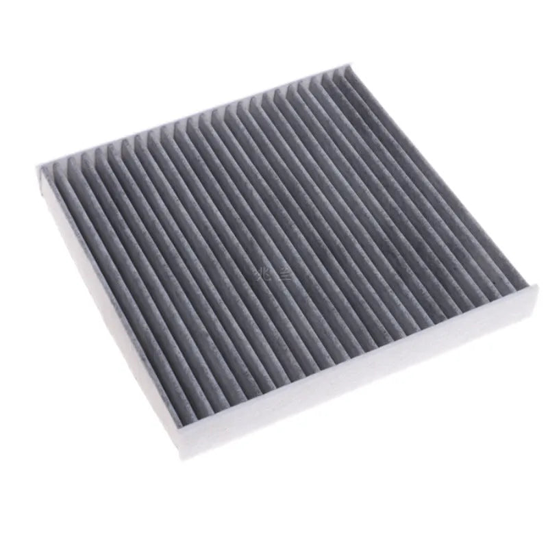 Grey air conditioning filter element grid for Geely cars, dimensions 215x210x30mm