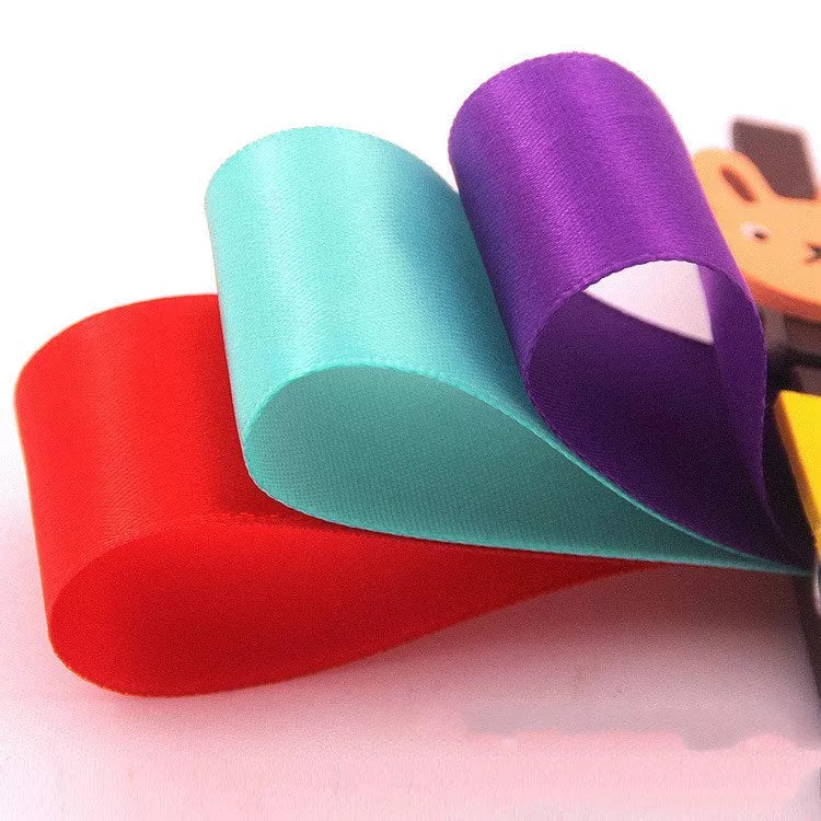 Encrypted polyester webbing in red, 5.0cm width, ideal for various projects