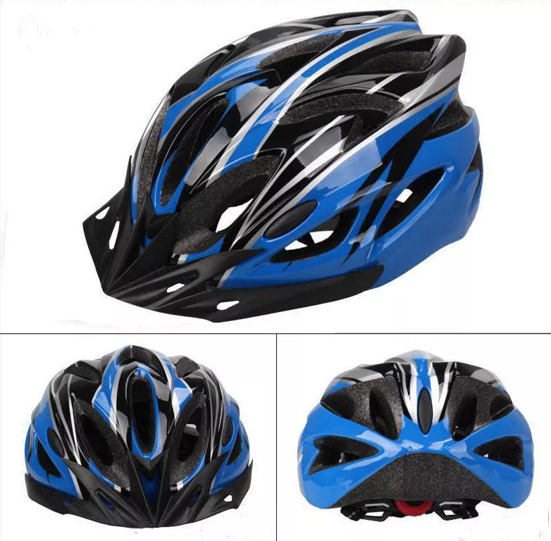 Adjustable child bicycle helmet with 18 wind holes for ventilation in various colors