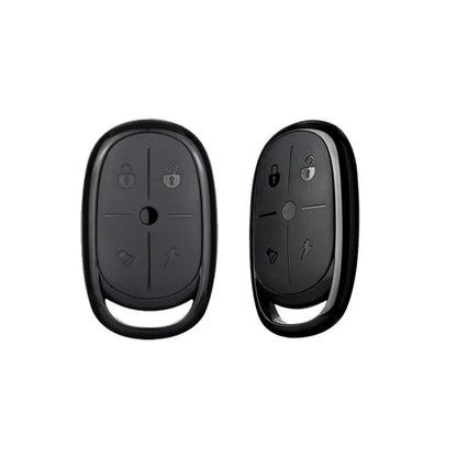 433m wireless car remote cloning device with ABS housing showing button configurations