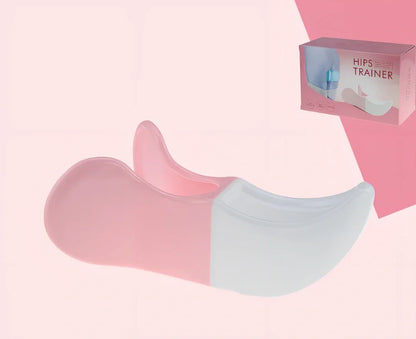 Steel-reinforced pelvic correction trainer in navy blue colour for hip line shaping and posture improvement