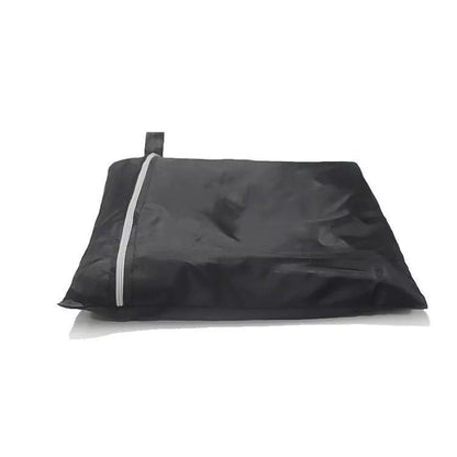 Outdoor grill cover with black exterior and silver interior, 58*77CM