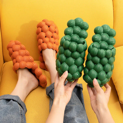 Premium massage bubble slides in various colors and sizes, designed for relaxing indoor use