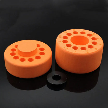 Orange and blue process cooling box with gradient freezing function for freezer cell recovery