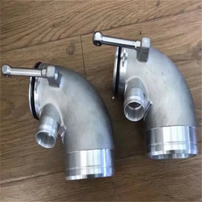 Aluminium alloy 90-degree turbo pipe elbow for car modification