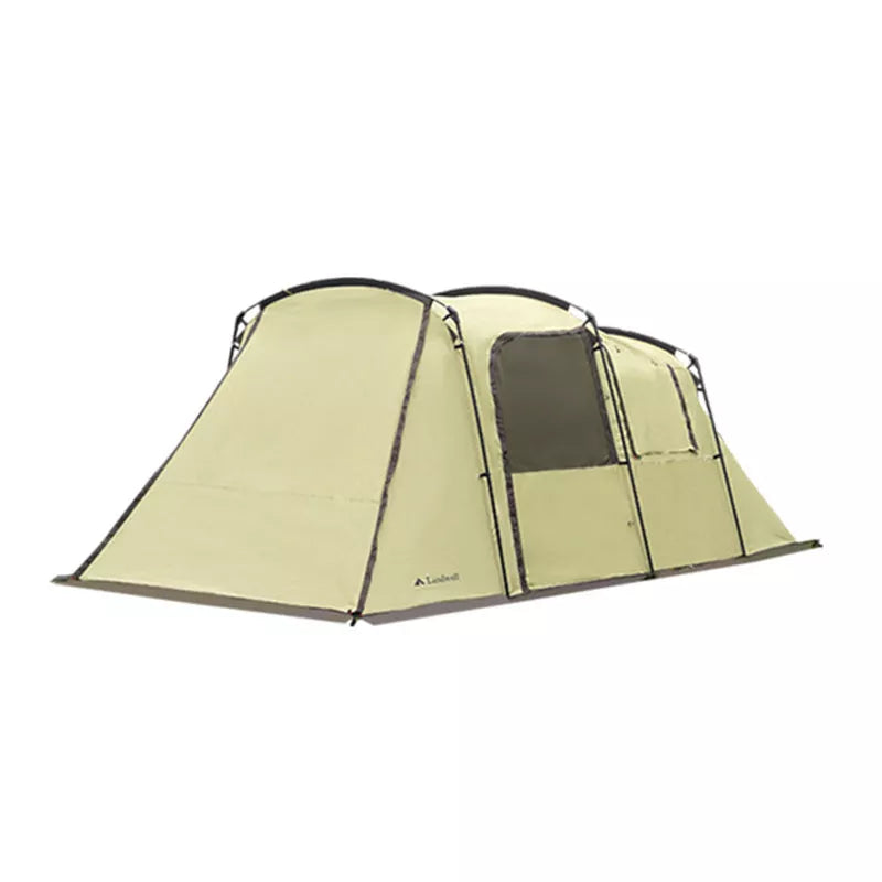 Landwolf Large Space Tunnel Tent for outdoor camping with waterproof shell