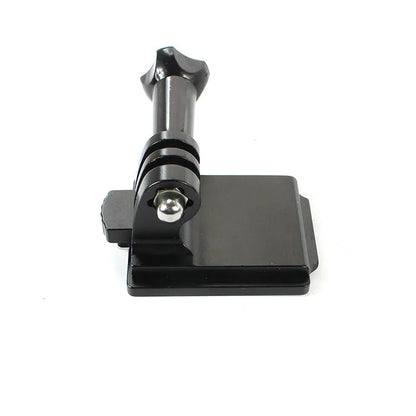 Black GoPro helmet holder extension rod with quick release bracket