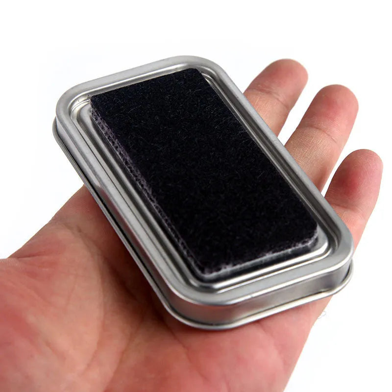 Rectangular DIY rubber stamp ink pad with oily quick-drying ink for notebooks and crafts