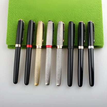 Stainless steel ballpoint pen with 0.5mm tip in multiple colour variations
