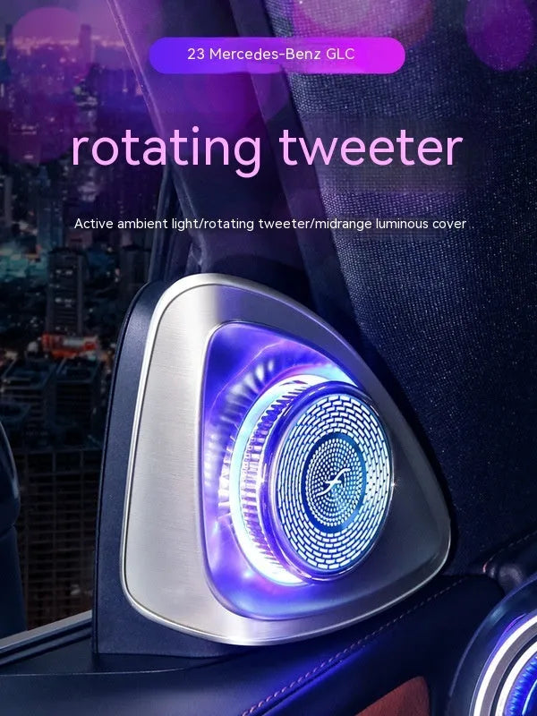 Burmester style rotating tweeter car speakers for Mercedes-Benz GLC X254 model