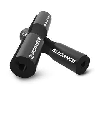 Barbell shoulder pad with high elasticity foam for squats, available in red and black