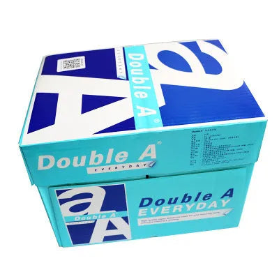 A4 copy paper in 70g and 80g weights with white, blue and pink options and 500-sheet packs