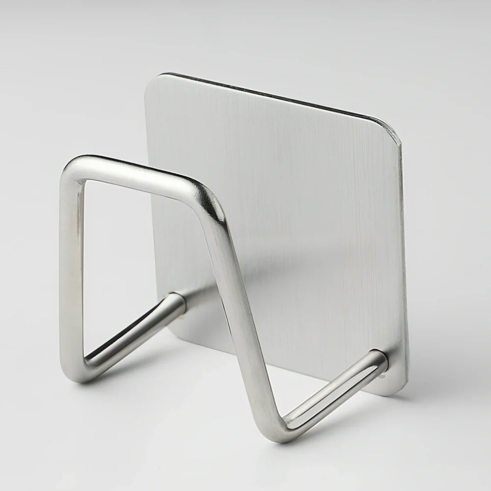 304 stainless steel sponge drain rack measuring 5.5cm by 3.4cm for kitchen sink organisation