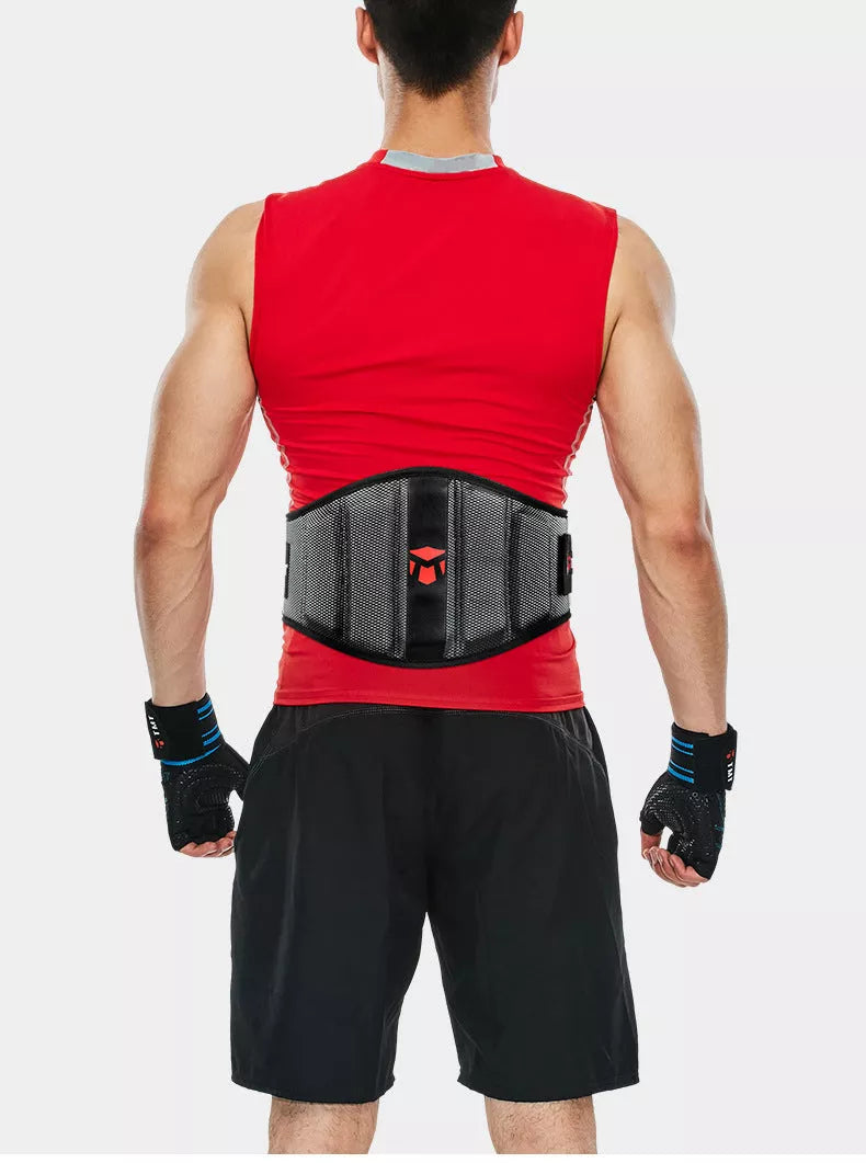 Deep Squat Workout Belt for weightlifting, adjustable for waist sizes 2 feet 6 inches to 3 feet 4 inches