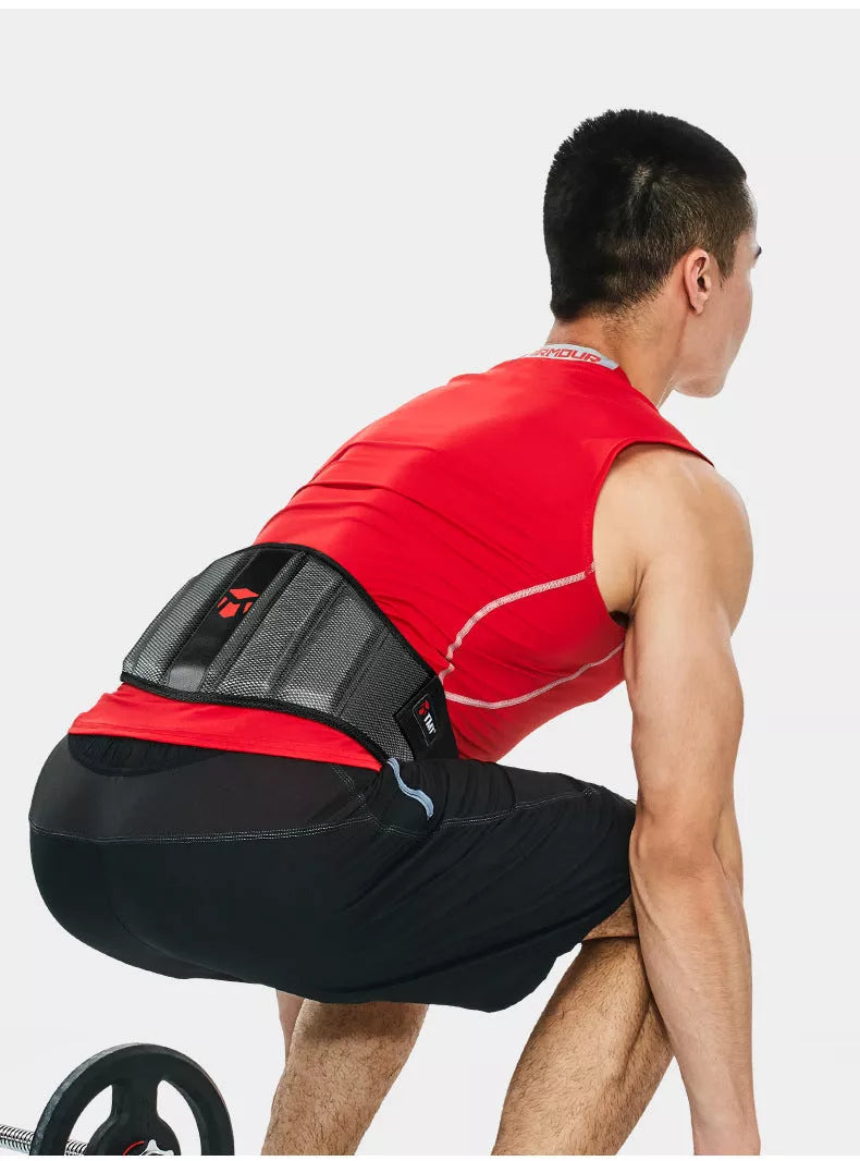 Deep Squat Workout Belt for weightlifting, adjustable for waist sizes 2 feet 6 inches to 3 feet 4 inches