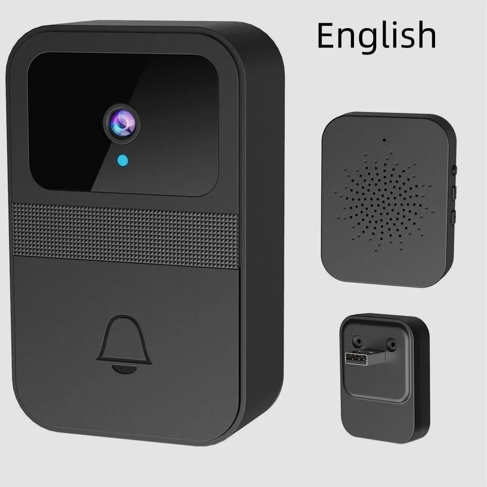 Intelligent visual doorbell with remote monitoring capabilities and three snapshot machines