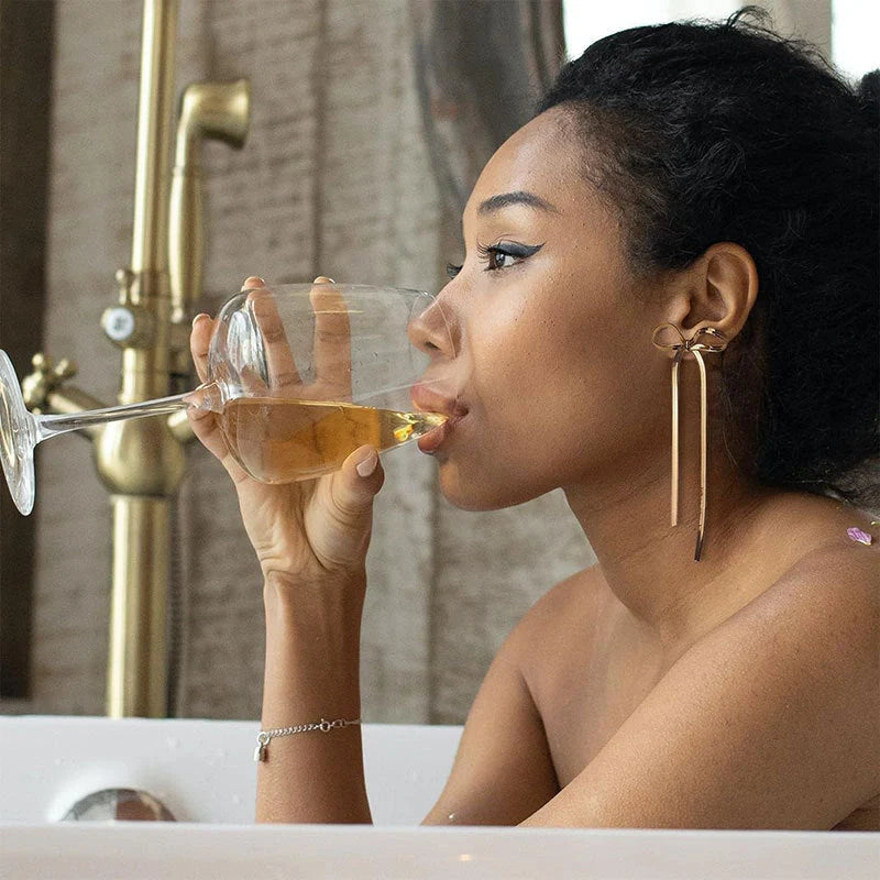 Elegant hypoallergenic 18k gold plated bow earrings for sensitive ears