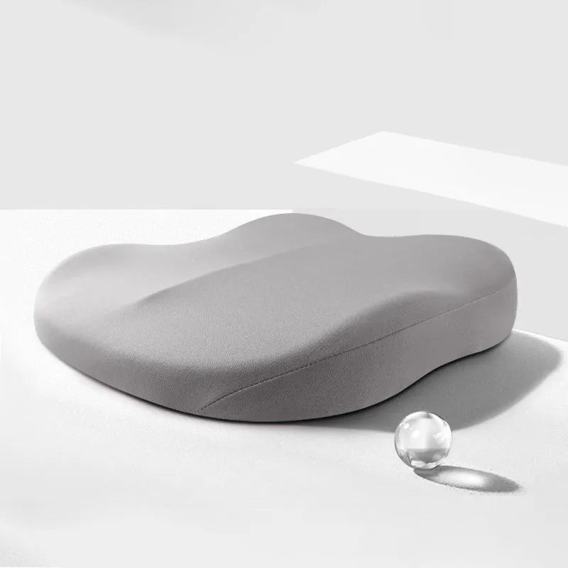 Car seat cushion for height increase measuring 41x41x10cm with ice silk cover