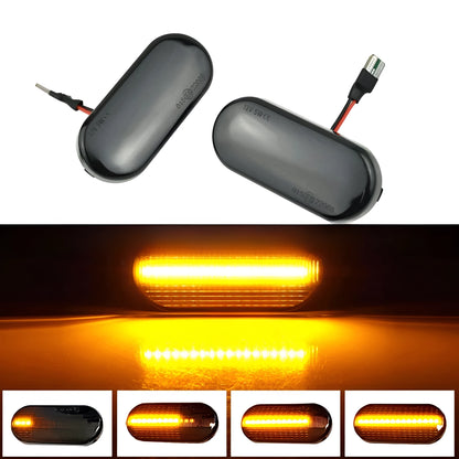 Flowing water style fender side turn signal lamp for Skoda Octavia 1U
