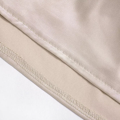 Women's one-shoulder sleeveless mini dress with high-waisted skirt in various colors