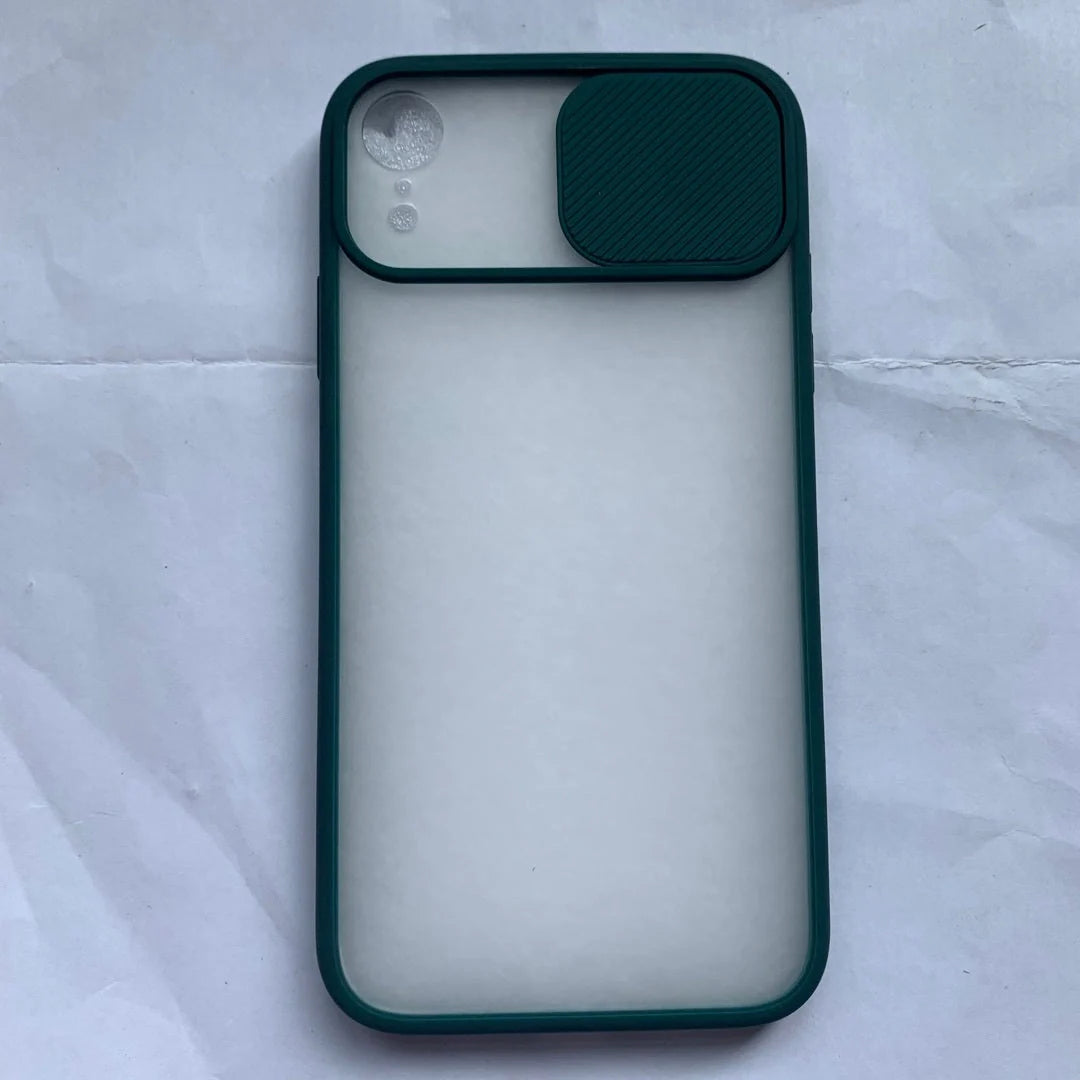 Frosted Surface Camera Protection Mobile Phone Case with Starry Sky Design for iPhone