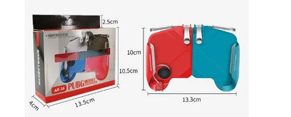 AK16 colourful extendable mobile phone gamepad with L1R1 triggers on an adjustable clamp