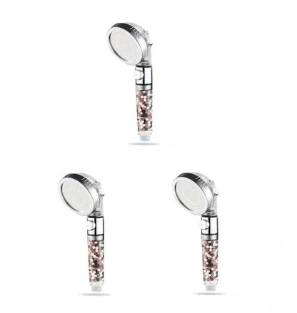 Household Negative Ion Pressurized Shower Head with adjustable modes and water-saving feature