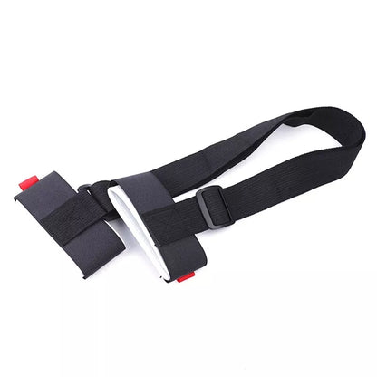 Adjustable Skiing Pole Shoulder Hand Carrier with black nylon strap