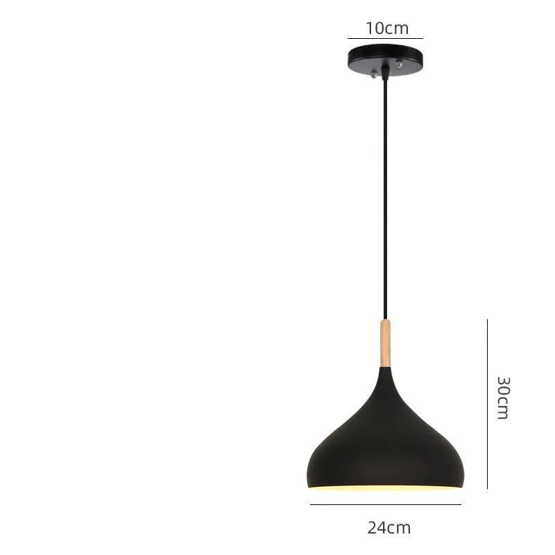 Creative Macarone Chandelier in black, blue, green, grey, pink, or yellow with adjustable height up to 1 metre