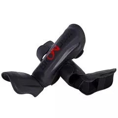 Junior adult boxing leggings in green and black, made with high-grade PU and EVA materials